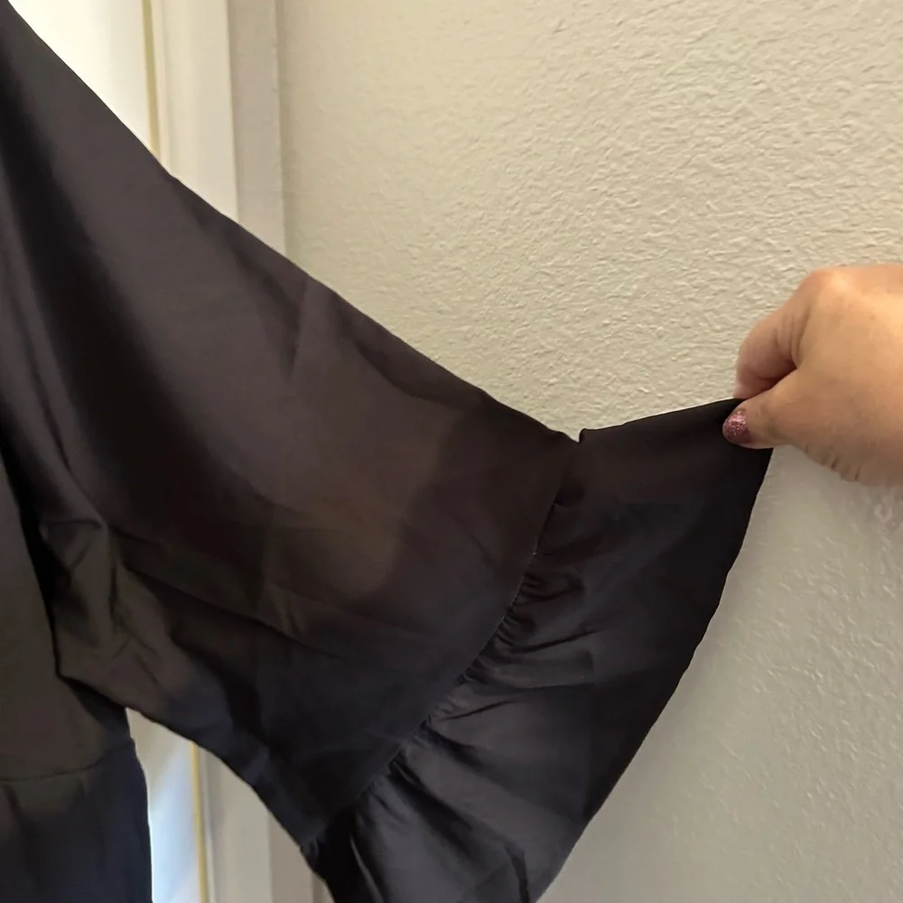 BloomChic size 22-24 Black Dress with Colorful faux Embroidery print. - Picture 5 of 7